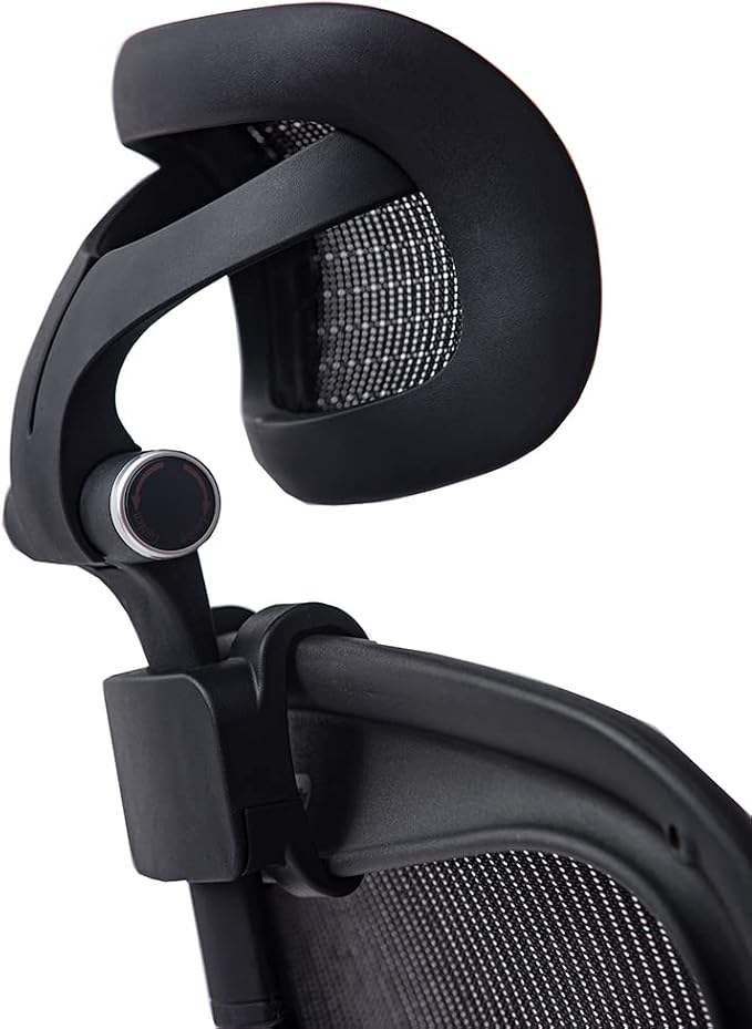 MingYi.office New Headrest for Herman Miller Classic and Remastered Aeron Office Chair Black/Graphite Headrest Only - Chair Not Included (for Classic Aeron)