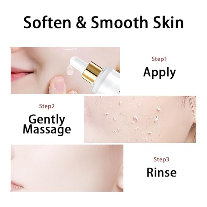 Black and White Rice Peeling, New Soft Rice Exfoliating Face and Body, Black and White Rice Exfoliant for All Skin Types, Gentle Peel & Deep Hydration (White+Black) 2pcs