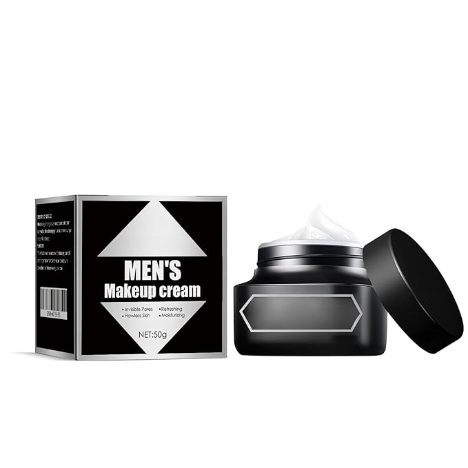 Men's Face Cream Moisturizer, Men's Makeup Concealer Cream, Hydrating and Moisturizing Lazy Beauty Face Cream for Men