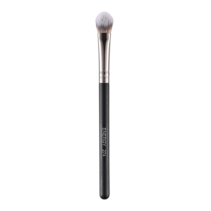 ENERGY Concealer Brush Under Eye Flat Brightening Brush for Eye Cream Concealer Setting Powders Covers Blemishes Imperfections Puffiness Dark Circles Blending with Powder Liquid Cosmetics 274