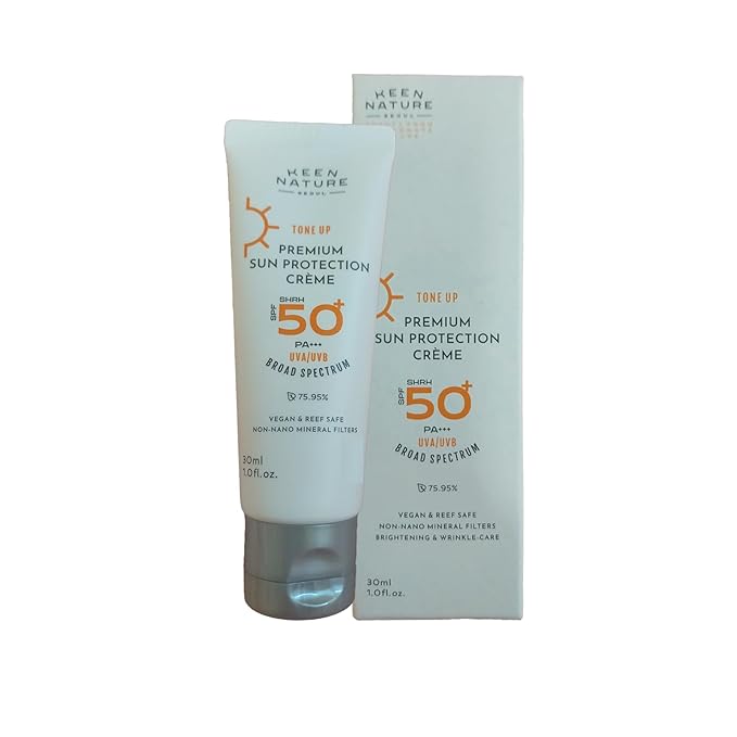 Non-nano sun protection, Dr. Orga, Premium Sun Protection Cream (SPF50+ PA+++) 1.01 FL.OZ.