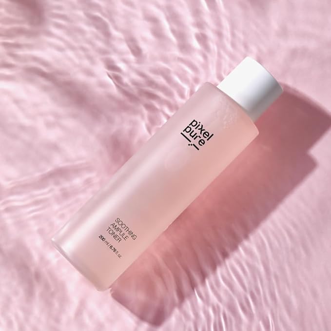 Soothing Ampoule Toner 200ml (6.76 fl oz) - Korean Skin Care Vegan Facial Toner with 50% Heartleaf Water & 3% Panthenol - Deep Hydration, Redness Relief & Calming K Beauty Liquid