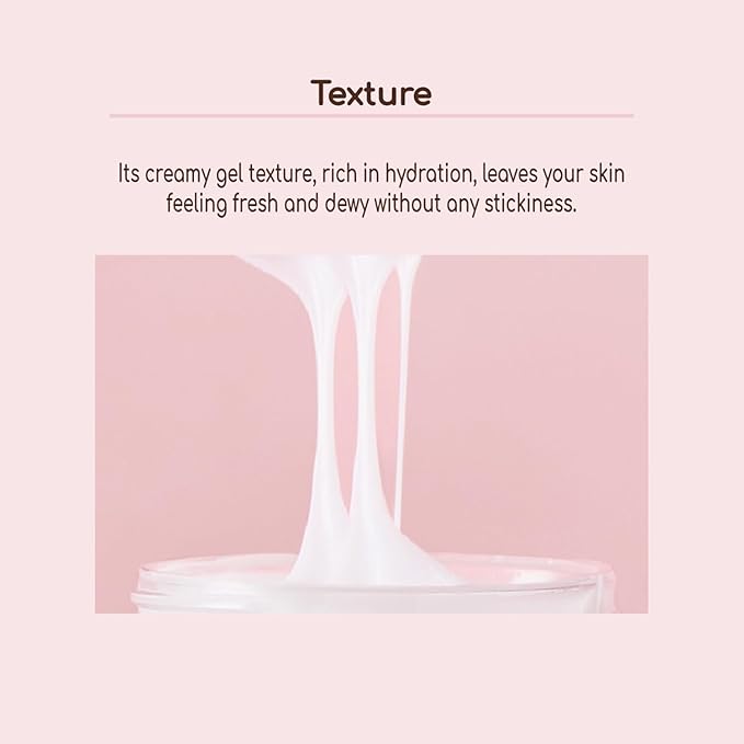 DEARBOO Glass Skin Snail Cream, 80mL – Lightweight Hydrating Facial Moisturizer with Snail Mucin for a Smooth, Radiant-Looking Complexion