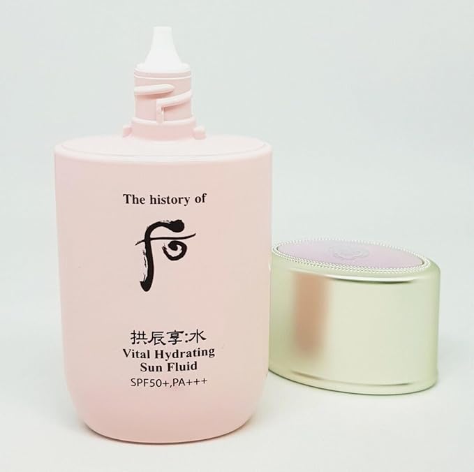 Korean Luxury The Whoo Gong Jin Hyang Hydrating Sunscreen Fluid SPF50/PA+++ 60ml/2.0fl oz