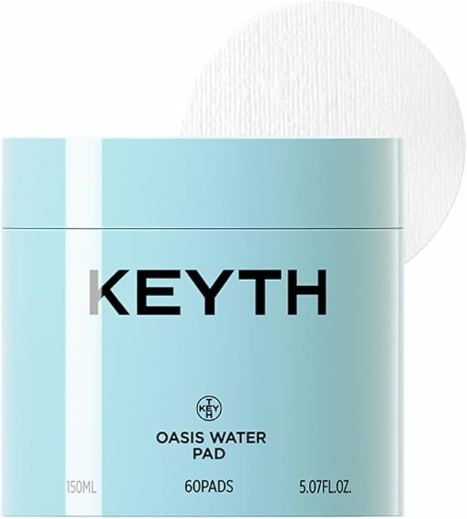 KEYTH Oasis Water PAD (150ML, 5.07 FL.OZ.) / Hydration, Moisturization, Hyal-Barrier, Acetyl Glutamine, 3 Layer Sheet