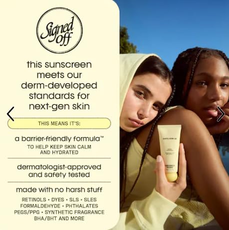 Sincerely Yours Sunny Side Up Mineral Sunscreen, SPF 30 PA+++, Broad Spectrum, 100% Zinc Oxide, Hydrating with Hyaluronic Acid and Ceramides, 60 mL