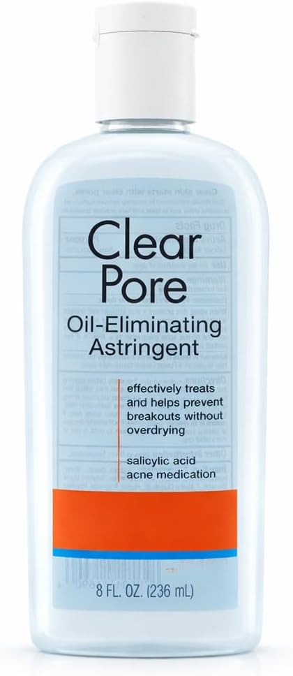 Facial Toner for Oily Skin, Daily Face Toner for Balanced and Refreshed Appearance, Lightweight Liquid Skin Care Step, 8 fl oz