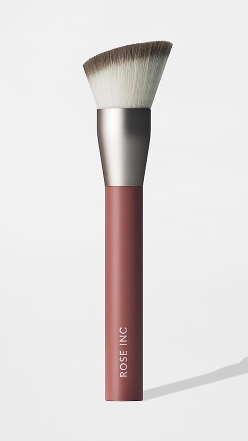 Angled Foundation Brush – Rose Inc