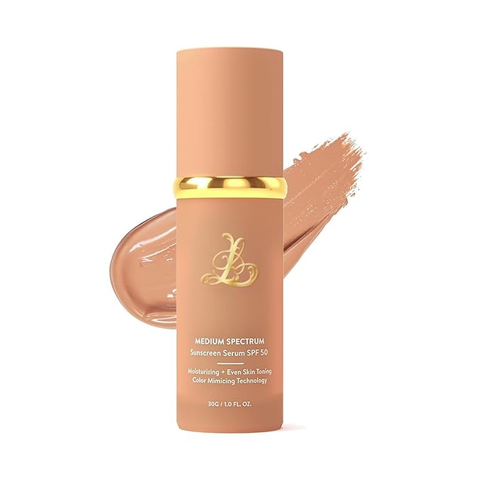Foundation 4 In 1 Liquid Foundation, Long Lasting Waterproof, Spf 50+,& Longwearing & Waterproof, Hydrating Color Changing Foundation Light Spectrum for Gym, Sport (1pc)