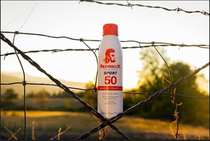 6 Oz SPF 50 Sport Spray Water/Sweat Resistant Reef Friendly, Non-irritating