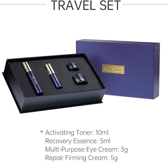 Activating Facial Toner 120ml,Anti Aging Hydrating Moisturizing Skin Firming Toner, Valentine's Day Gift,with Free Travel Set