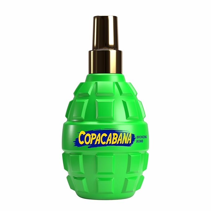Bronzing Bomb Copacabana | Dark Tanning Lotion for Outdoor Sun I Fast Deep Bronze Glow, Sun Tanning Oil with Natural Oils I Non-Greasy Moisturizing Formula for Beach & Vacation I 200 ml / 6.8 fl oz