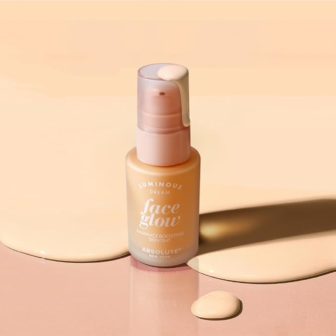Absolute New York Luminous Dream Glow Tint | Glowing, Long-Lasting, Cruelty-free (10 AMBER GLOW, 1.01 fl oz)
