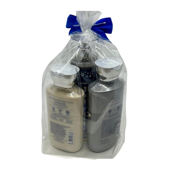 Bath & Body Works DREAM BRIGHT 3-piece Gift Set with a Blue Bow for Holidays & Gifts - Shower Gel, Mist & Body Lotion