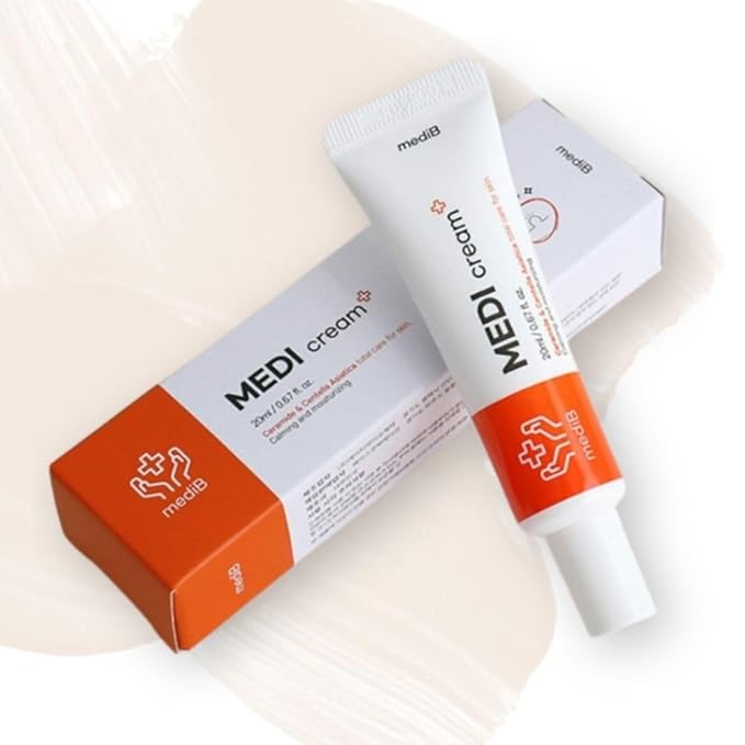 MEDIB Sebum Control Cream | Oil & Pore Care for Oily Skin & Whiteheads | Gentle Exfoliating & Skin Smoothing Formula | 20ml