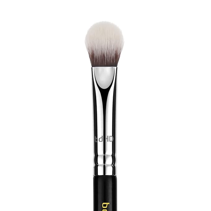 Bdellium Tools Professional Makeup Brush - Maestro Series 788V BDHD Phase III Blending/Concealing - With Soft Synthetic Fibers, For Blend & Soften (Black, 1pc)