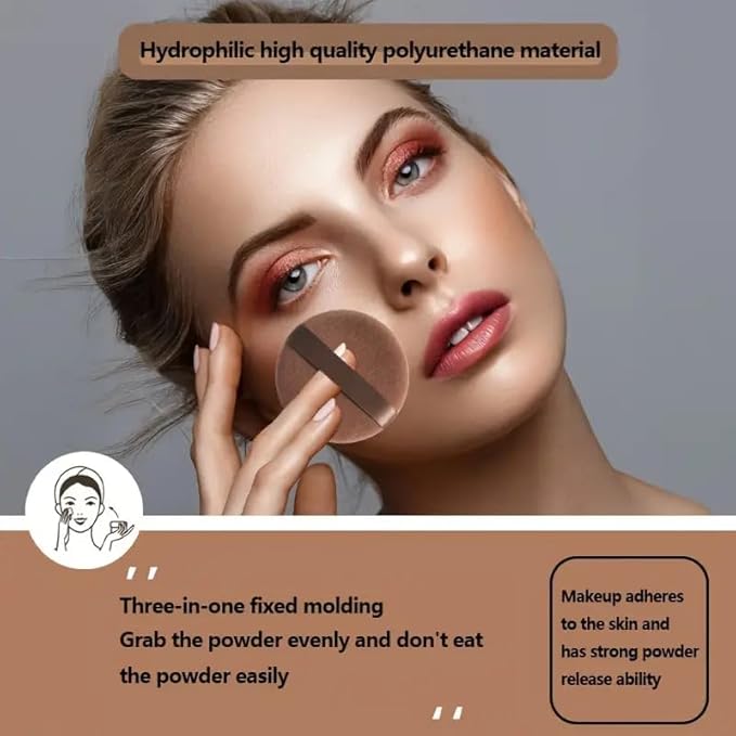 HGHDBT 42Pcs Brown Makeup Brushes Set Professional Premium Synthetic for Blush Foundation Eye Shadow Concealer Powder Eye & Face Make up Brush Kit with Beauty Blender Sponge Set Tools