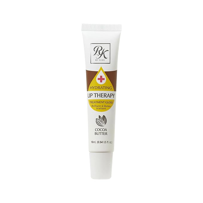 Ruby Kisses Hydrating Lip Therapy Treatment Gloss Cocoa Butter RLO03D1 (3 Pack)