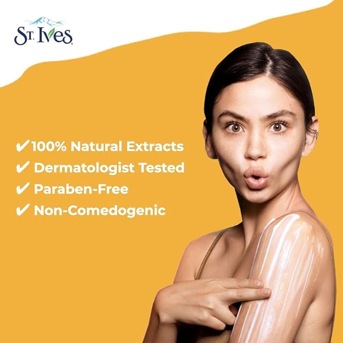 St Ives Body Lotion 21 Ounce Daily Hydrating (621ml) (2 Pack)