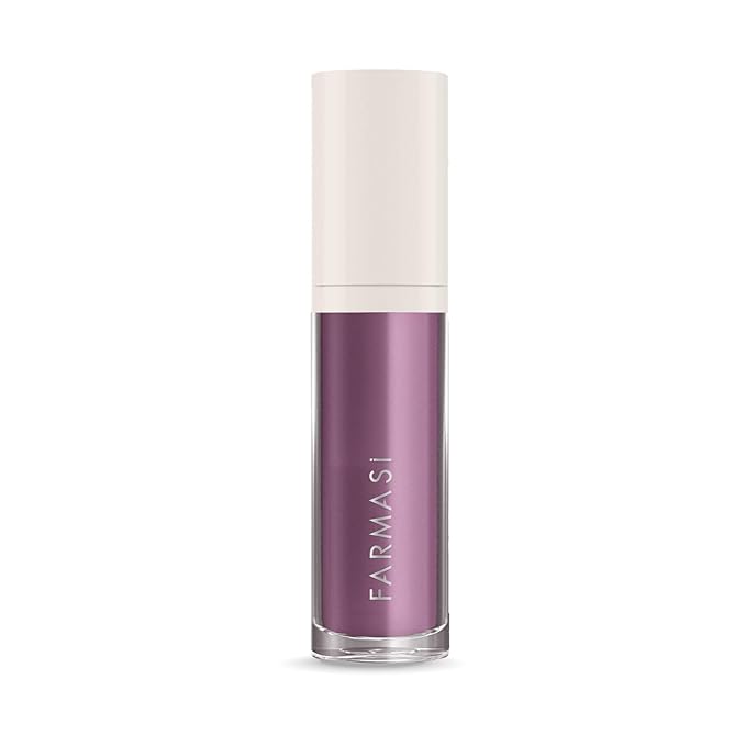 FARMASi Tinted Lip Plumper, Plumping Lip Gloss, Promoting Natural Circulation for Fuller, Younger Looking Lips, Hydrating, High-Shine, Volumizes, Flirt