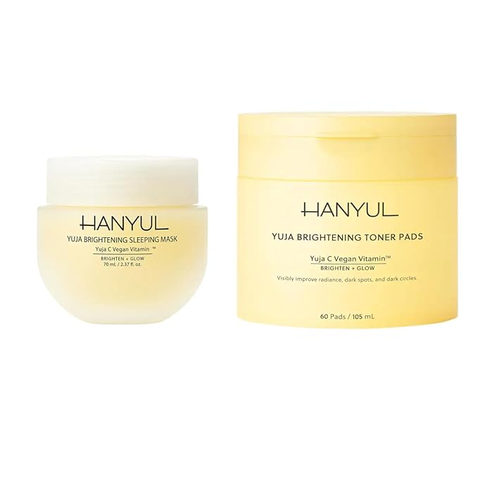 Hanyul Yuja Sleeping Mask + Toner Pads