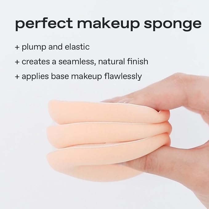 glow breathable blemish balm #one & cloud sponge set | medium-coverage bb cream & tinted moisturizer + rubycell puff makeup sponges | skincare-like radiant finish | 1 fl oz + 3ea