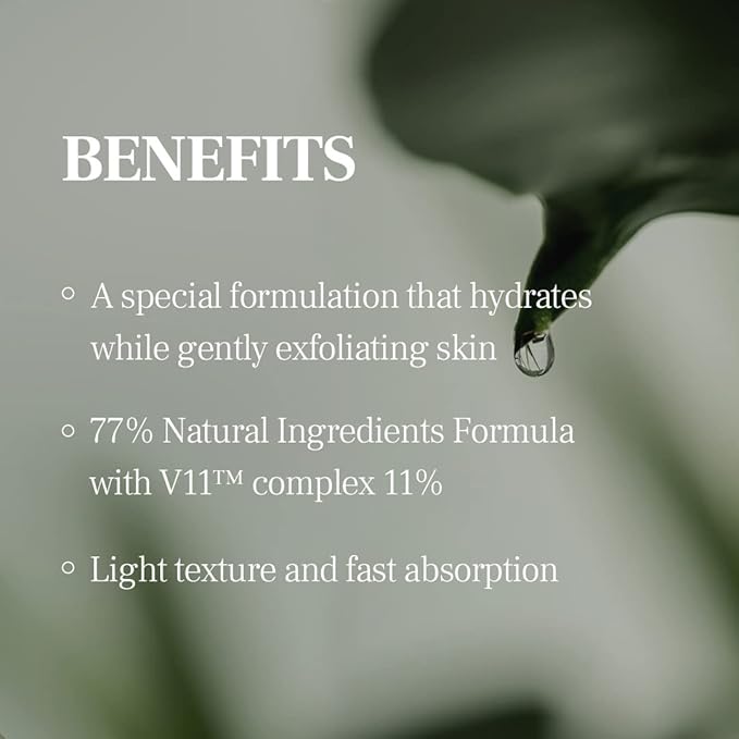 Village 11 Factory Active Clean Toner AHA BHA Acne and Oily Skin Gentle ph Hydrating and Exfoliating Korean Skincare (4.06 fl oz/120ml)