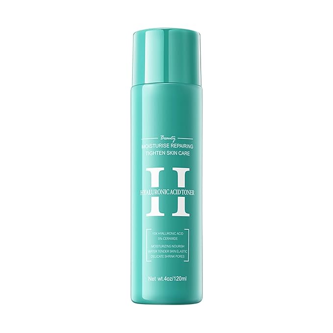 Balanced Facial Water for Women - Gentle Daily Toner to Hydrate and Soothe Hyaluronic Acid One Size