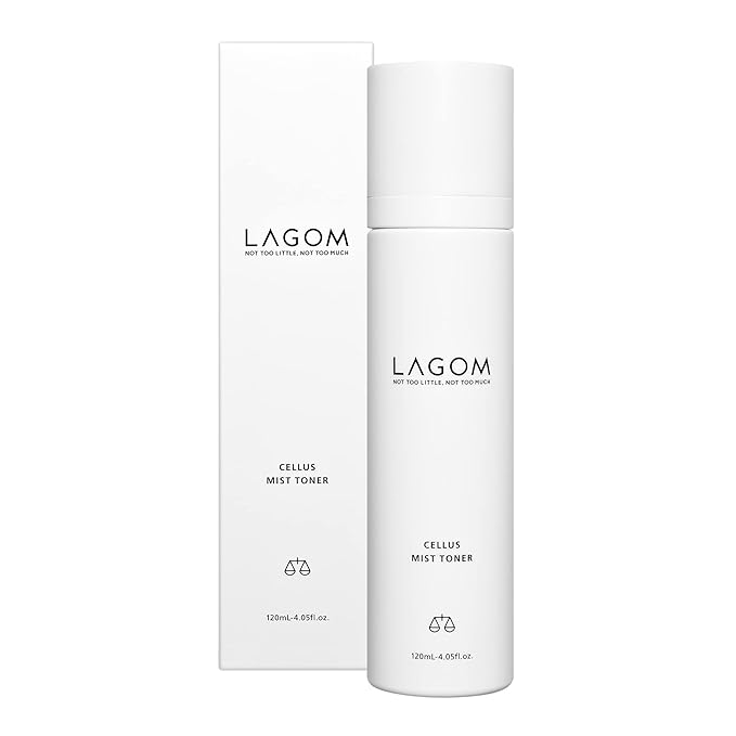 LAGOM Cellus Mist Toner, Face Moisturizer, Skin Barrier Strenghtening Hydration Spray, pH Protection, Alcohol-Free, Zero-Irritation for Sensitive Skin 4.05 fl. oz.