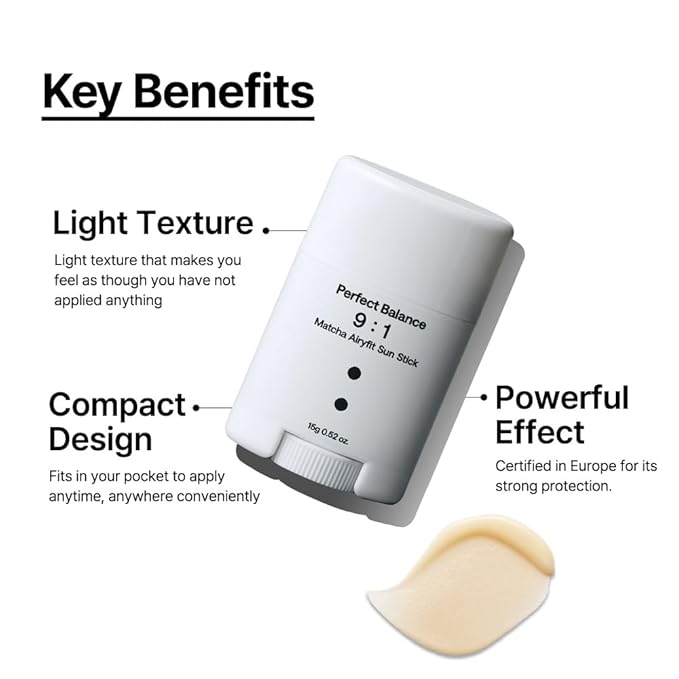 B:Lab Matcha Airyfit Sun Stick 15g