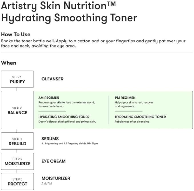 Art Stry Skin Nutrition Hydrating Smoothing Toner, 200ML