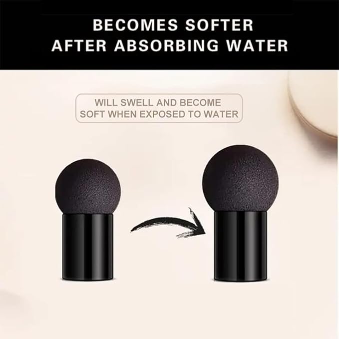O'CHEAL Mushroom Head Air Cushion BB Cream Foundation Cream for Face Makeup Concealer Cushion for Face Comestics Make Up Cushion Compact Natural