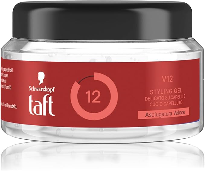 Taft: V12 Power Gel 250ml 8.45fl.oz [ Italian Import ]