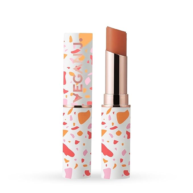 Lip Balm – Long-Lasting Hydration with Natural Color – Korean Beauty, Oasis Plant Complex, Silicone-Free, Vegan & Cruelty-Free Lip Care (004 Coco Brown)