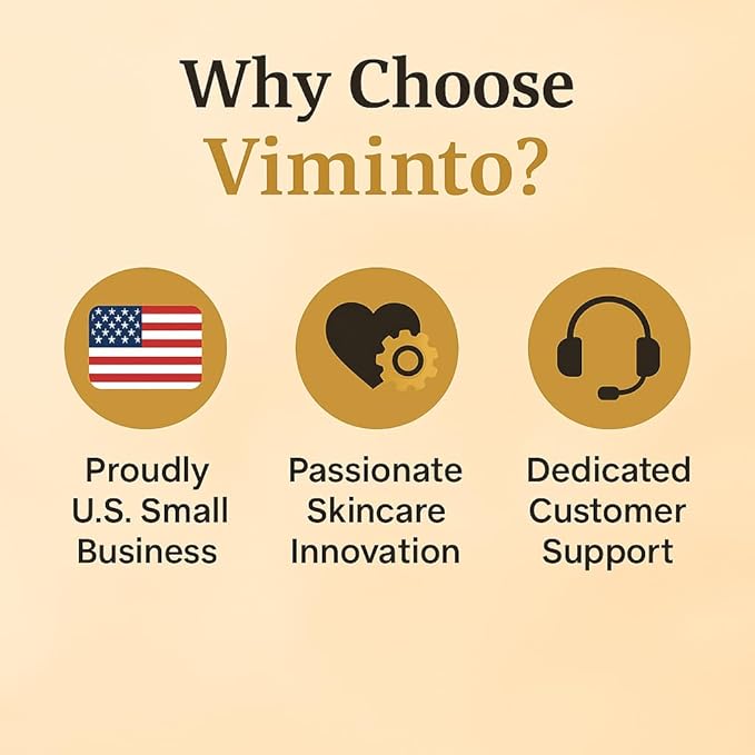 VIMINTO ® 3-in-1 Face Massager – Facial Massager Tool with Soothing Heat, Vibration, and Smart Touch – Red, Blue & Green Light Modes for Relaxation and Radiance – Compact & Portable - White