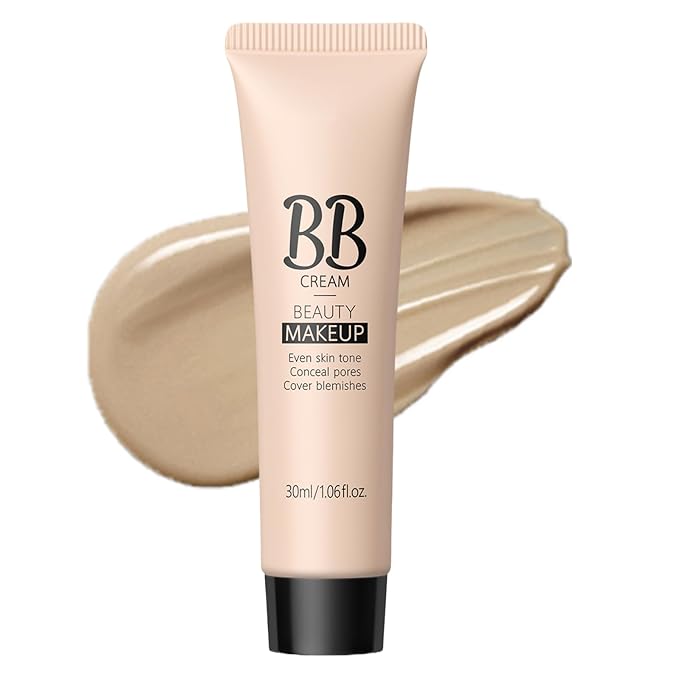 30ml Moisturizing BB Cream Foundation For Makeup | Nourishing Lotion, Sunlight Blocking Cosmetics - Helps To Improve Skin Texture & Radiance(D#)