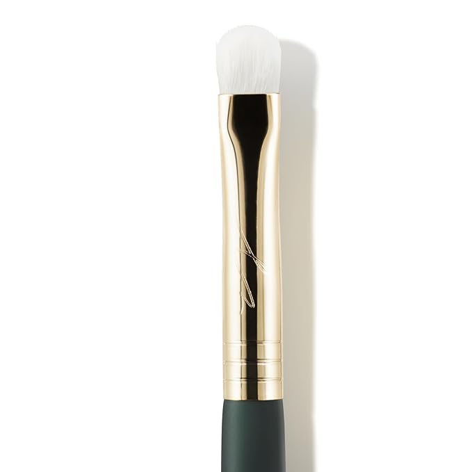 SOO ADOR okhee Point Eyeshadow Brush NUN02 – Professional Korean Eye Makeup Brush for Precise Detail Shadow, Strong Color Payoff, Under Eye & Point Application