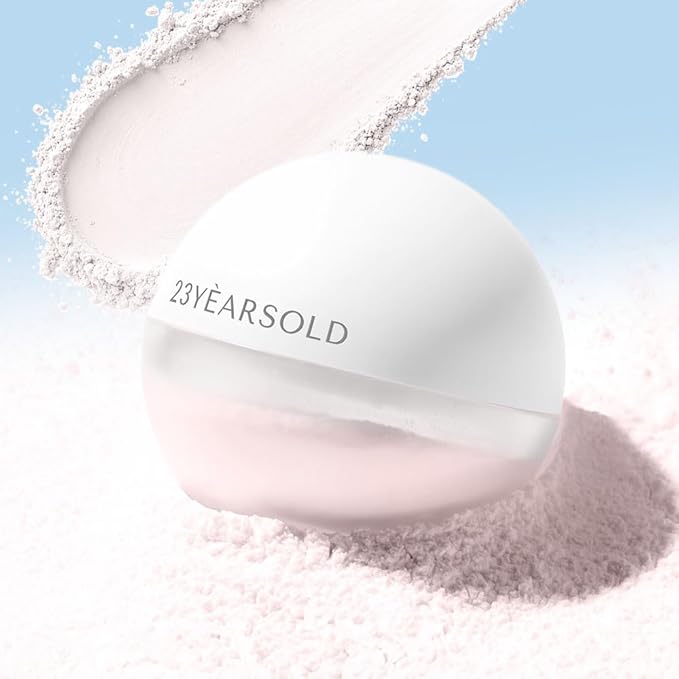 [23YEARSOLD] Derma Thin Zero Sebum Powder (Pink) – Sensitive-Skin Friendly Oil-Control Setting Powder, Lightweight Pore-Blurring Formula for a Smooth, Long-Lasting Matte Finish, 1.4 oz