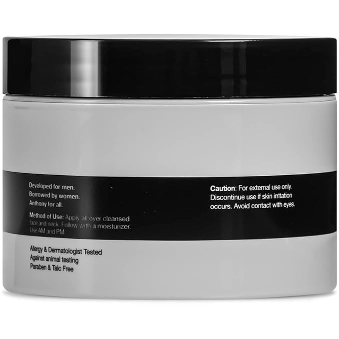 Anthony Purifying Astringent Toner Pads, 60 Count, and Anthony Instant Fix Oil Control, 3 Fl Oz