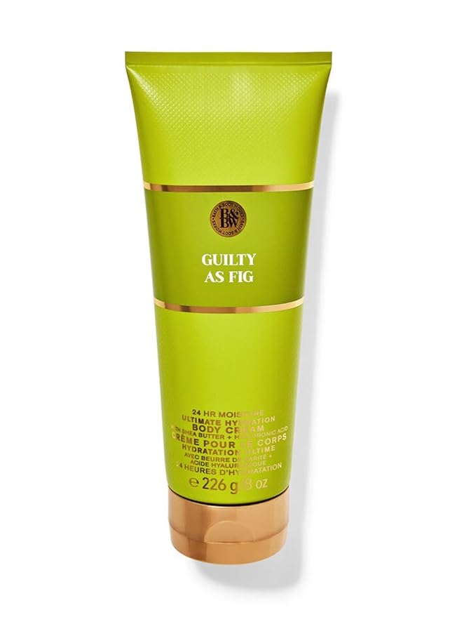 Bath & Body Works Ultimate Hydration Body Cream Gift Set For Women, 8 Fl Oz (Guilty As Fig)