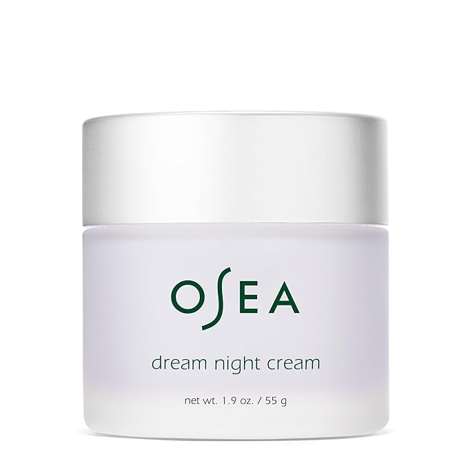 OSEA Dream Night Cream with Bio-Retinol - Anti-Aging Hydrating Face Cream with Algae-Derived Bio Retinol - Plumps, Firms, & Smooths Line and Wrinkles