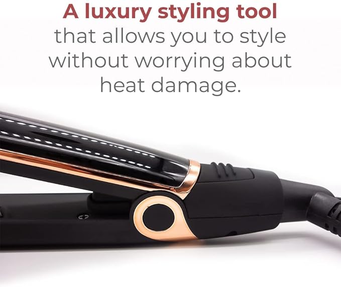 Skin Research Institute Infrarose Styler, Hair Iron, 1 Count, Tourmaline, Hair Styling, Shine Enhancing, Curling