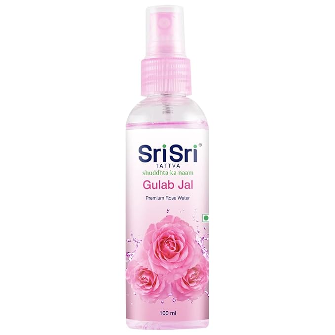 Sri Sri Tattva Gulab Jal, 100ml (Pack of 2)