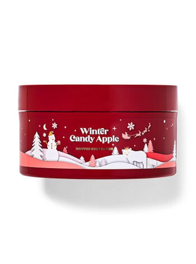 Bath and Body Works Body Winter Candy Apple Butter With Shea & Coco Butter - 6.5 oz (Winter Candy Apple)