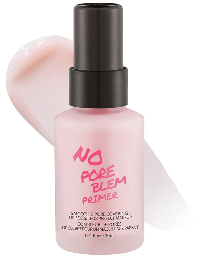 TOUCH IN SOL No Poreblem Primer – Pore Primer for Korean Makeup, Mattifying Primer for Oily Skin, Pore Eraser for Large Pores, Blurring Finish from K Beauty (1.01 fl.oz/30ml)