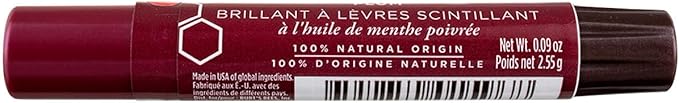 Burt's Bees Lip Shimmer, Plum, 0.09 Ounces each (Value Pack of 5)
