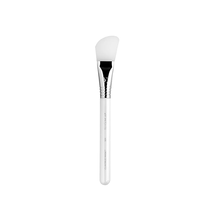 Sigma Beauty S01 Clay/Mud Mask™ Brush — Silicone Skincare Tool for Applying Skincare Products to Face and Skin, Face Mask Brush Applicator for Mud and Clay Masks (1 Pc)