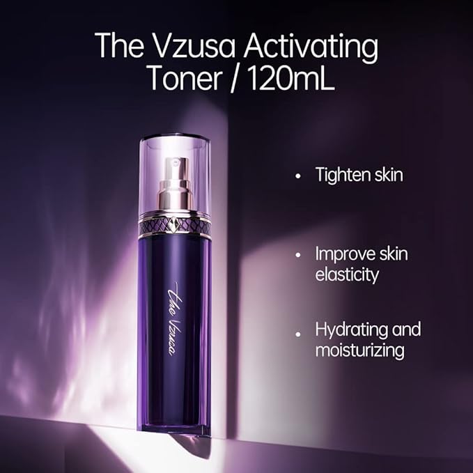 Skincare Set,Activating Facial Toner,Recovery Essence, Multi-Purpose Eye Cream, Firming Cream