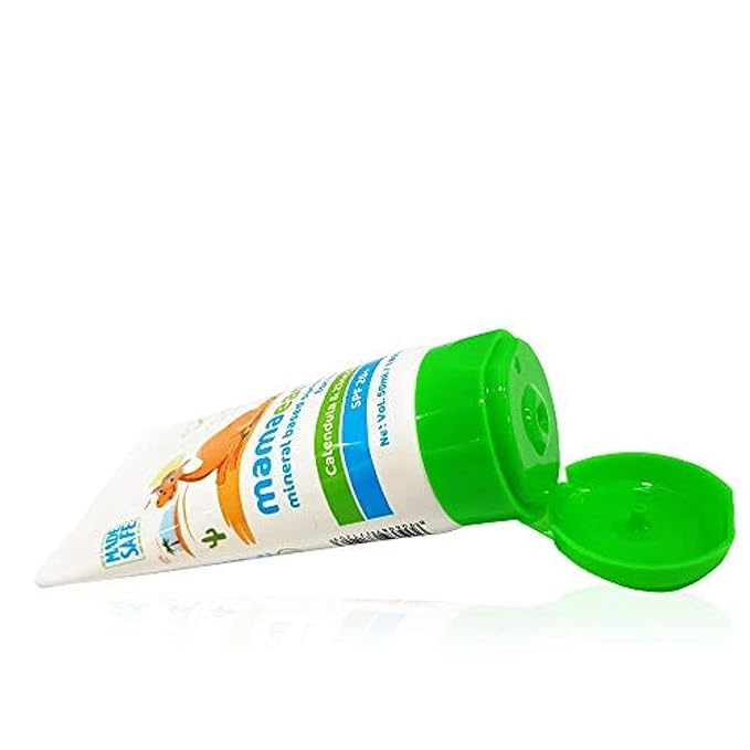 Mamaearth Mineral Based SPF 20+ Baby Sunscreen (1.69 Fl Oz (Pack of 1))