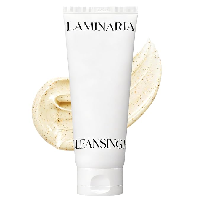 Laminaria Pore Cleansing Face Wash 2-in-1 | Deep Facial Cleanser & Hydrating Cleanser with Seaweed Extract & 8 Types of Hyaluronic Acid, 120ml